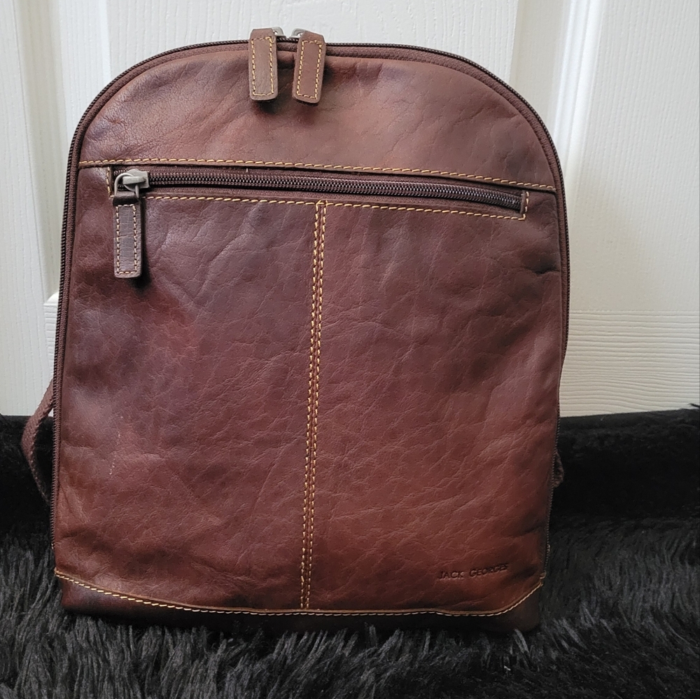 Jack Georges Convertible Back Pack/ Shoulder Bag